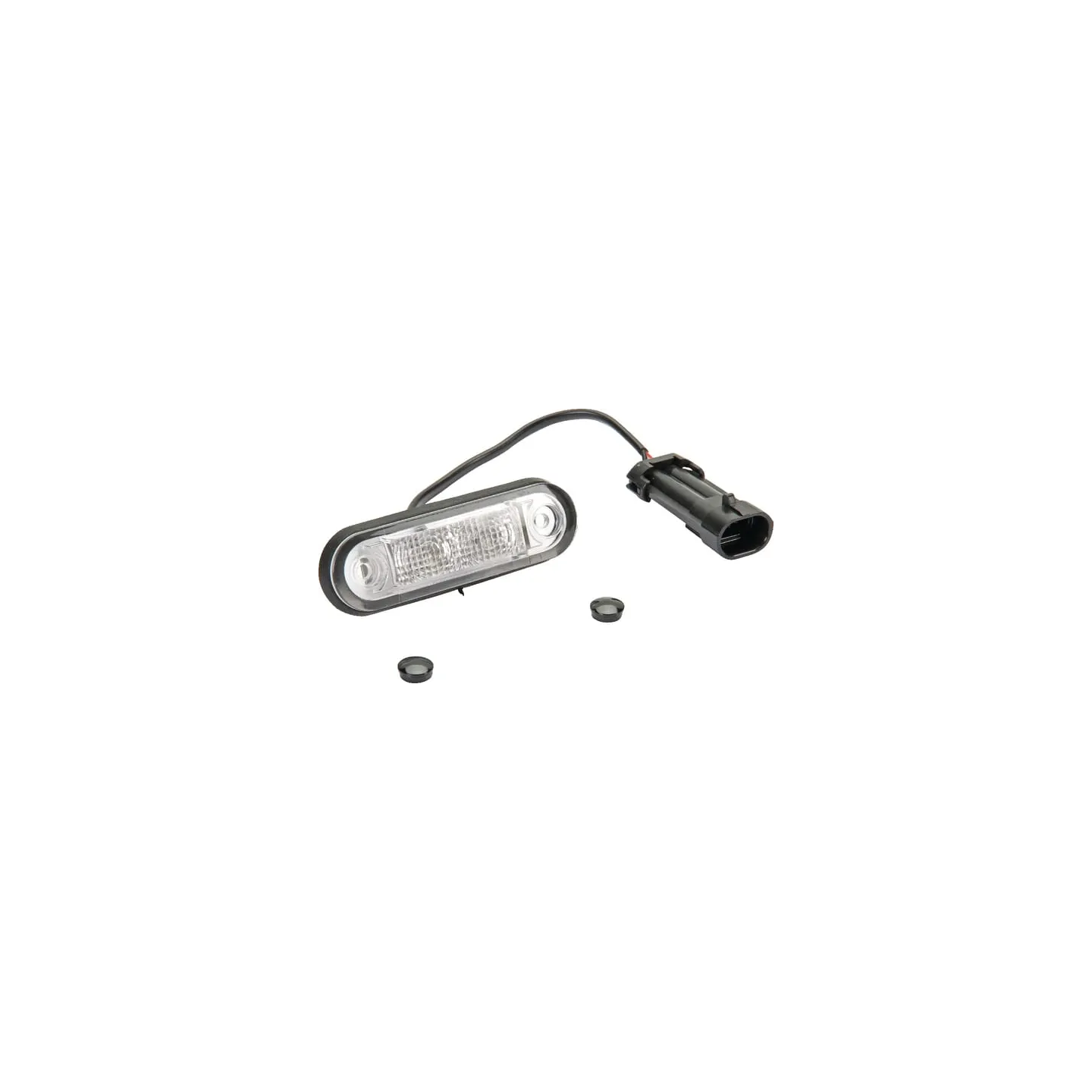 Salona apgaismojums LED, 0,50 W, taisnstūrveida, 12/24 V, balts, pieskrūvējams, 84x2 LED, 2XT959510467 Hella 2JA001360001