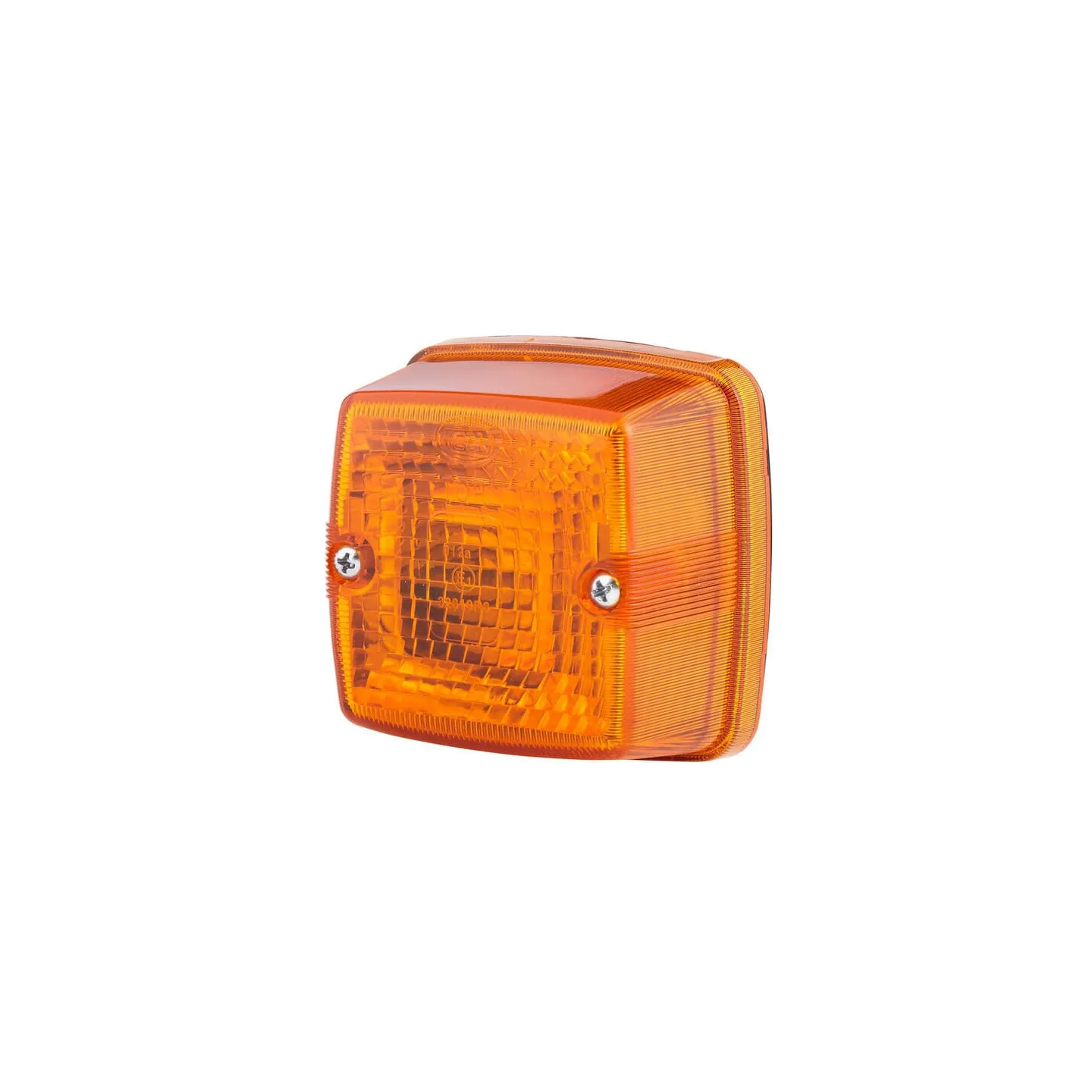 Indicator light 21W, square, 12V, yellow, bolt on, 84x51x84mm,   2BA003014011 Hella