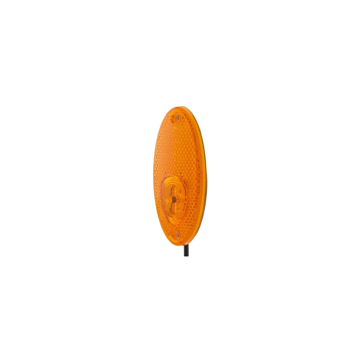 Gaismas gaismas diode, 0,50 W, ovāla, 12 V, dzeltena, pieskrūvējama, 101,6 x 45 mm, 2 LED, 2PS964295061 Hella