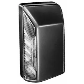 Numura zīmes apgaismojums 10W, taisnstūrveida, 12/24V, balts, pieskrūvēts, 102x55x56.5mm, Asmens spaile, 2KA003389068 Hella