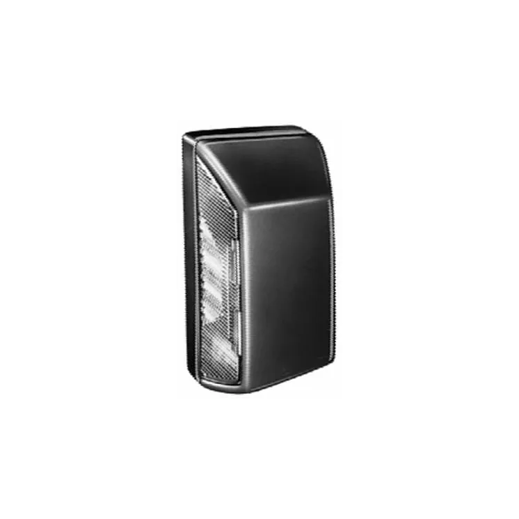 Number plate light 10W, rectangular, 12/24V, white, bolt on, 102x55x56.5mm, Blade terminal,   2KA003389068 Hella