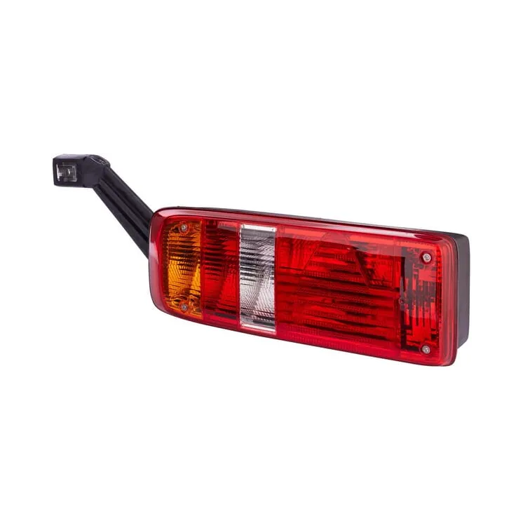 Rear light LH rectangular, 24V, amber/transparent/red, bolt on,   2VP340931171 Hella 2VP340931111