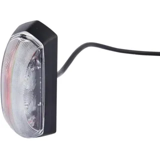 Gaismas gaismas diode, 4W, taisnstūrveida, 12V, sarkana/balta, pieskrūvējama, 92x37x42mm, 4 gaismas diodes, 2XS205020041 Hella