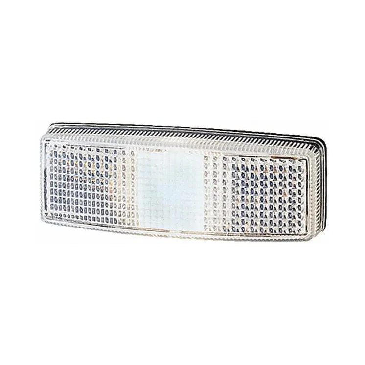 Marķieris 5W, taisnstūrveida, 12V, caurspīdīgs, pieskrūvējams, 110x25x40mm, 2PF006717011 Hella