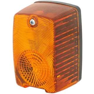 Indikatora gaisma 21W, taisnstūrveida, 12V, dzintara, pieskrūvēta, 90x55x60mm, 2BA002652101 Hella UP2143726000