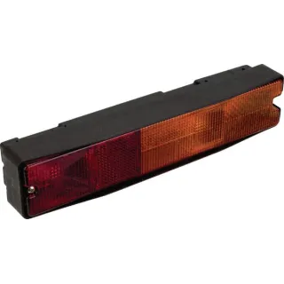 Aizmugurējais lukturis taisnstūrveida, 12/24V, dzintara/sarkans, pieskrūvēts, 300x62mm, 2VA997113001 Hella