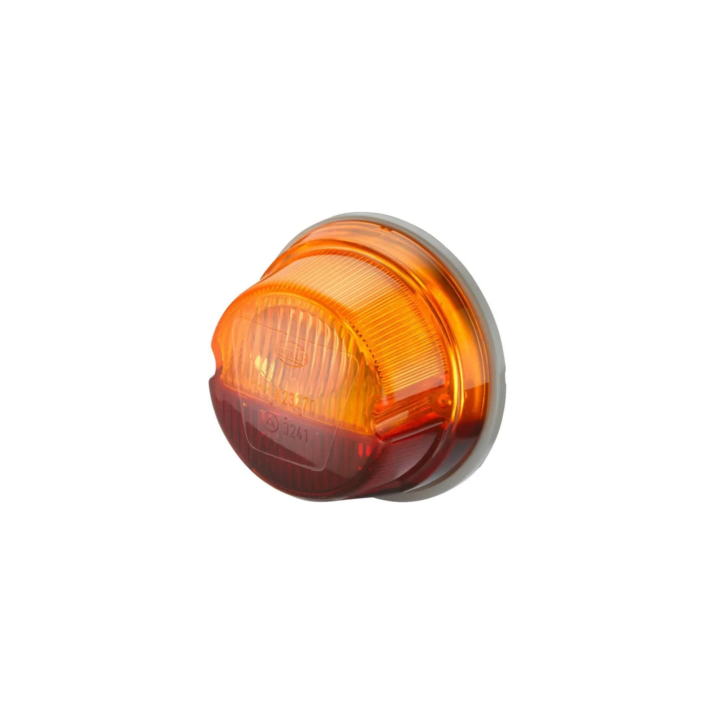Aizmugurējais lukturis apaļš, 12V, sarkans/oranžs, pieskrūvēts, 78mm, 2SB001259261 Hella