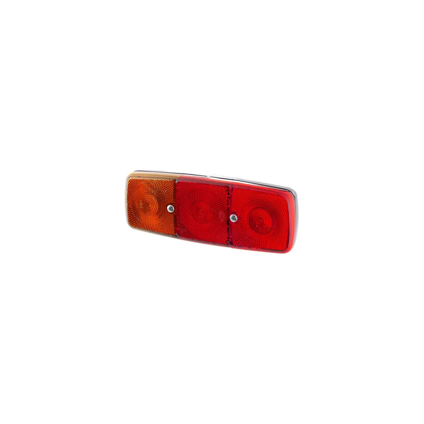 Aizmugurējais lukturis LH taisnstūrveida, 12/24V, sarkans/oranžs/balts, pieskrūvēts, 282x76x105mm, 2SE001699071 Hella