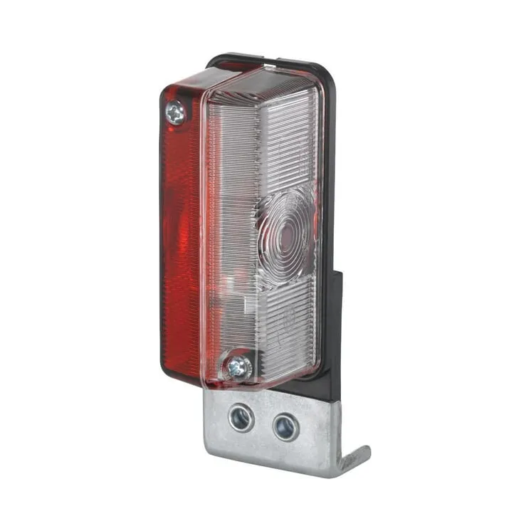 Gaismas gaismeklis 4W, taisnstūrveida, 12/24V, sarkans/balts, skrūvējams, 120x37x42mm, 2XS005020021 Hella
