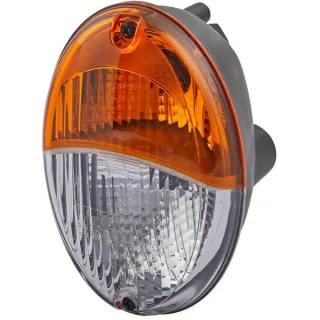 Virziena un gabarītgaismas ovāls, 12V, dzintars/caurspīdīgs, 140,4x 2BE343130081 Hella