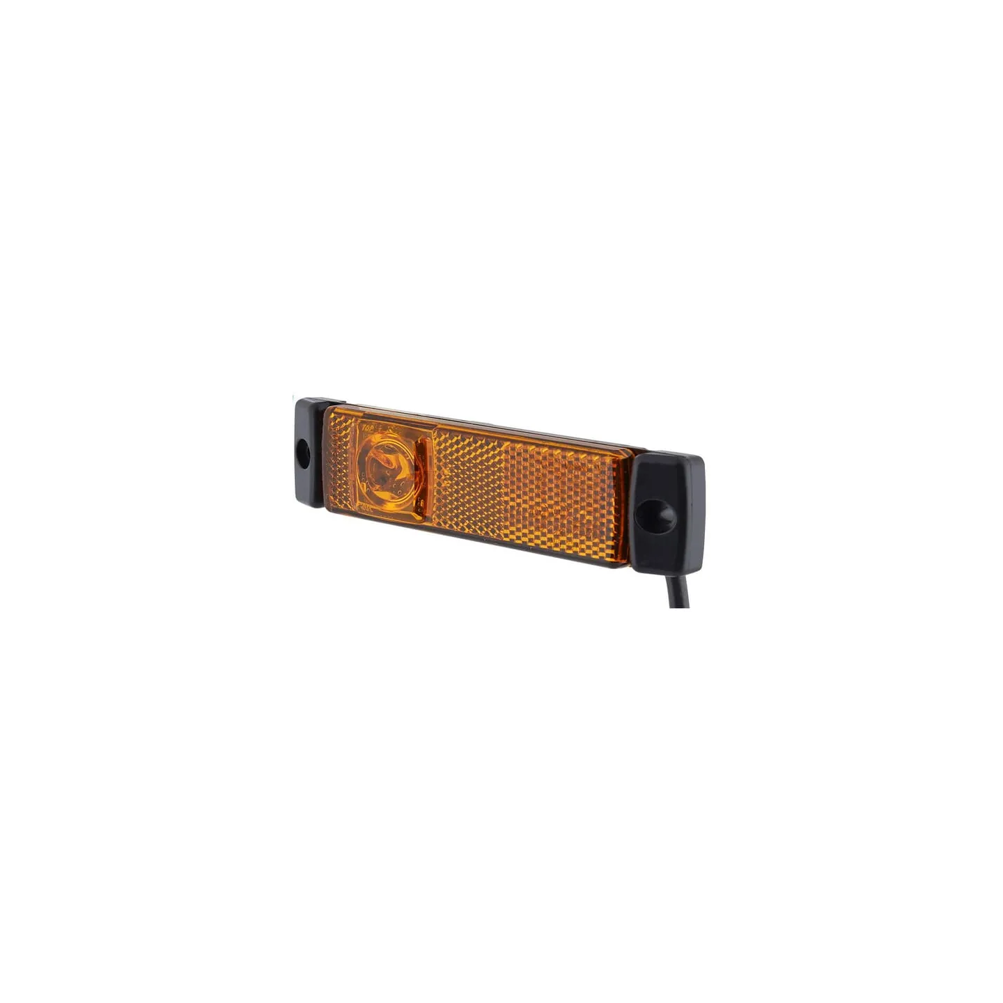 Gaismas gaismas diode, 1,20 W, taisnstūrveida, 24 V, dzeltena, pieskrūvējama, 100x32 mm, 1 LED, 2PS008645001 Hella