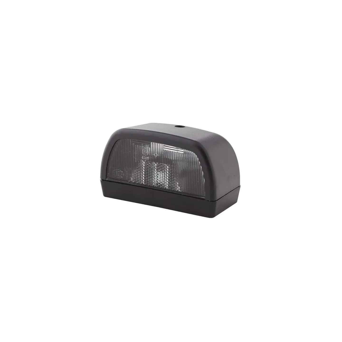 Number plate light 10W, rectangular, 12V, black, bolt on, 102x56.5mm,   2KA998523001 Hella