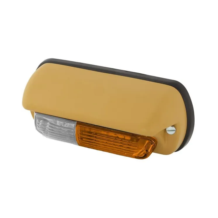 Direction and position light LH 18W, rectangular, 12V, amber/transparent, bolt on,   2BE001278011 Hella