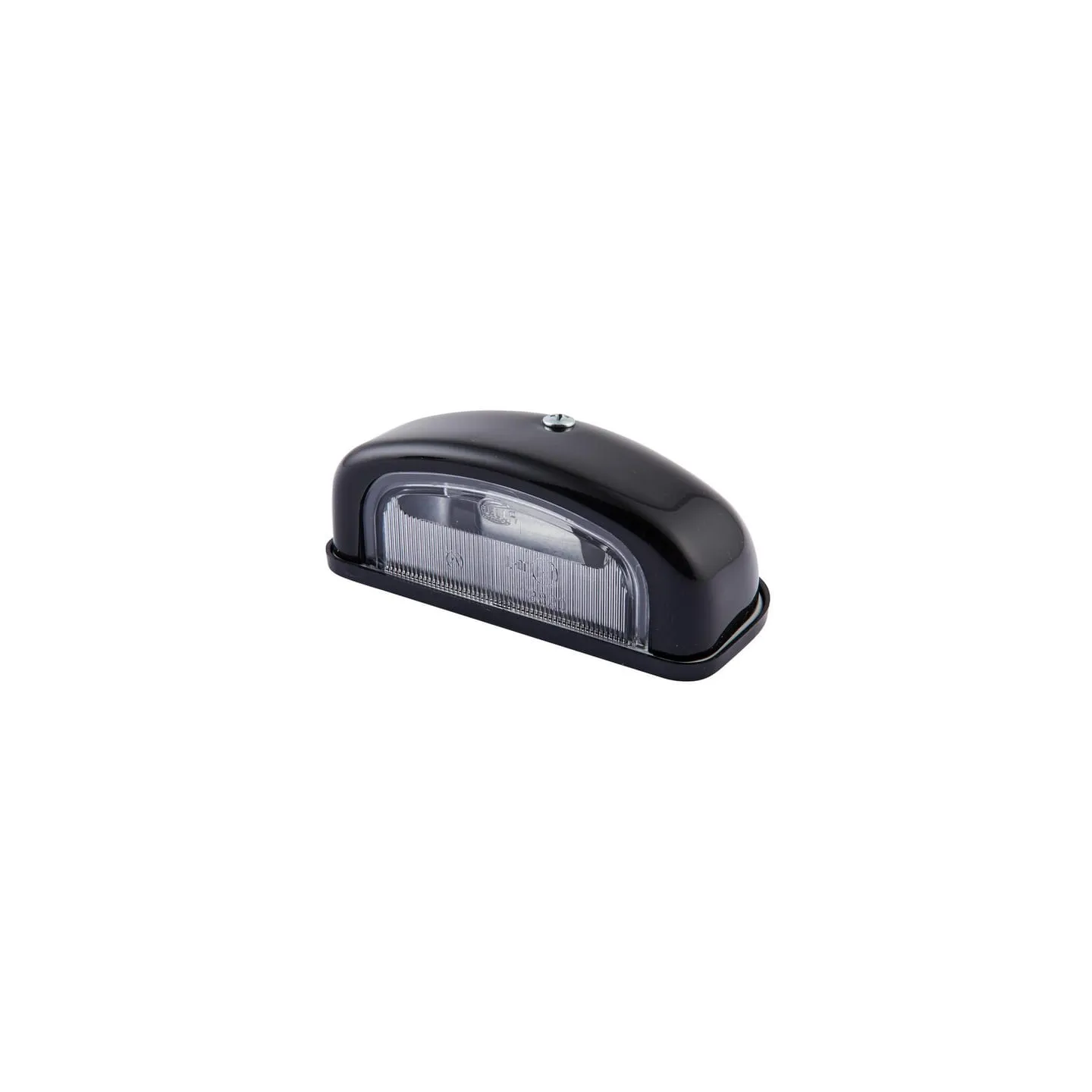 Number plate light 5W, rectangular, 12V, transparent, bolt on, 105x40x55mm, Blade terminal,   2KA001386231 Hella
