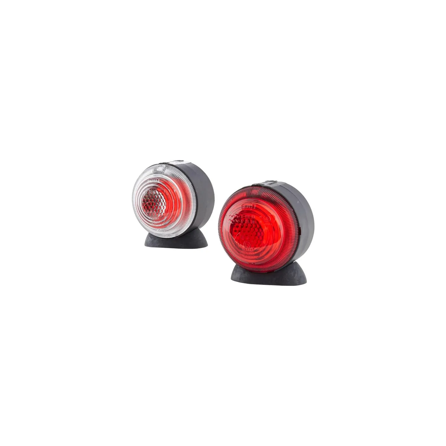 Marker light 5W, round, 24V, transparent, bolt on,  75mm,   2TJ001633211 Hella