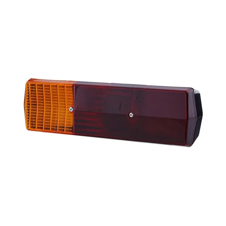 Rear light RH rectangular, 12/24V, amber/red, bolt on, 330x78x95mm,   2SD001688141 Hella