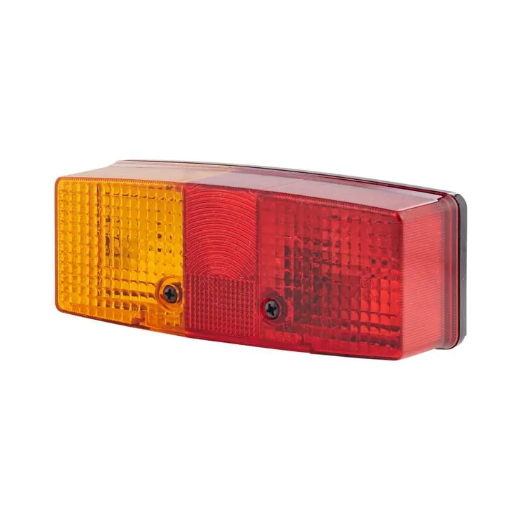 Rear light LH rectangular, 12/24V, red/orange/white, bolt on, 158x51x64mm,   2SE003184011 Hella