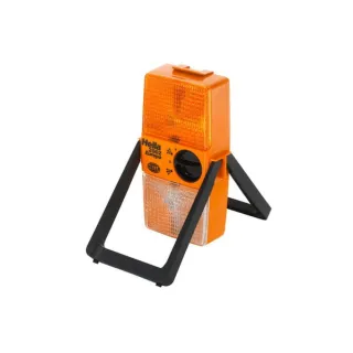 Warning light square, 6V, yellow, bolt on,   2XW003146001 Hella