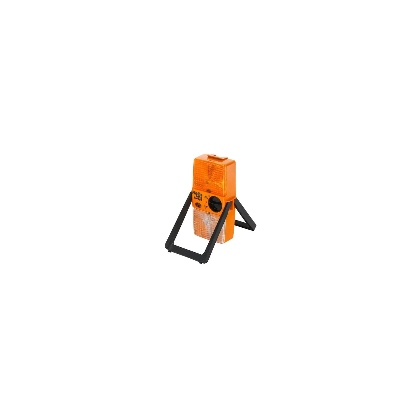 Warning light square, 6V, yellow, bolt on,   2XW003146001 Hella