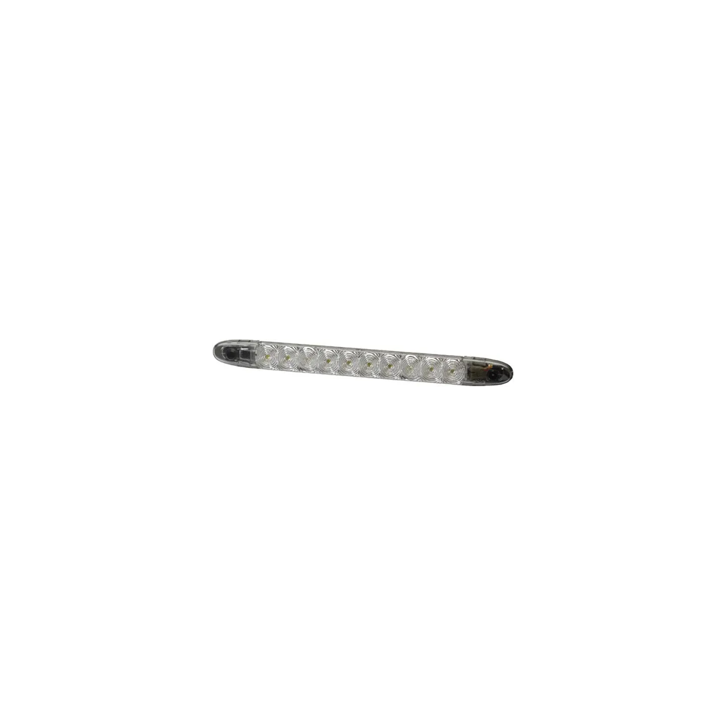 Interior light LED, 3.60W, rectangular, 24V, white, housing: grey, bolt on, 280x10x25.6mm, 10 LED's,   2JA343606017 Hella
