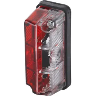 Marķieris 5W, taisnstūrveida, 12V, sarkans/balts, pieskrūvējams, 2TJ003168151 Hella
