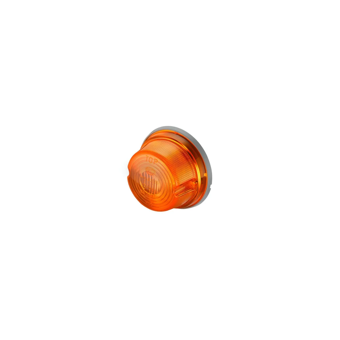Indikatora gaisma 18W, apaļa, 12V, dzintara, skrūvējama, 80mm, 2BA001259611 Hella