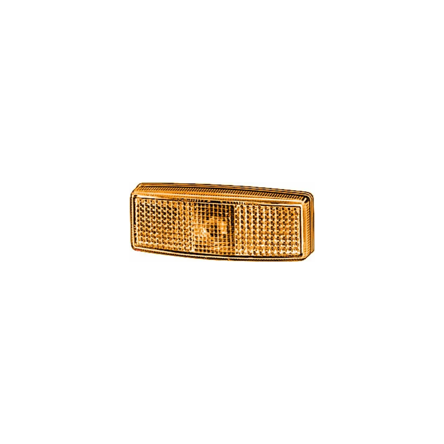 Gaismas gaismeklis 5W, taisnstūrveida, 12/24V, dzintara, skrūvējams, 110x25x40mm, 2PS006717031 Hella
