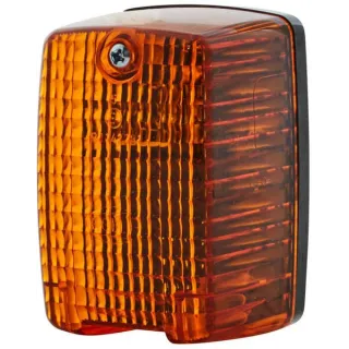 Indicator light RH 5W, rectangular, 12V, amber, bolt on,   2BM002652031 Hella