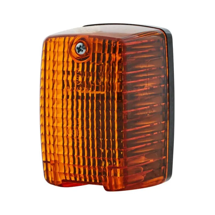 Indicator light RH 5W, rectangular, 12V, amber, bolt on,   2BM002652031 Hella