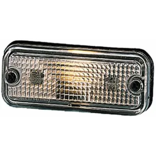 Marķieris 5W, taisnstūrveida, 24V, balts, pieskrūvējams, 100x 2PF961167021 Hella