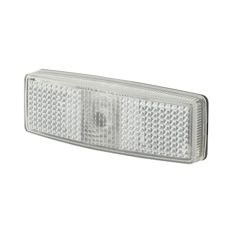 Marker light 5W, rectangular, 12V, white, bolt on, 110x25x40mm,   2PG006717021 Hella