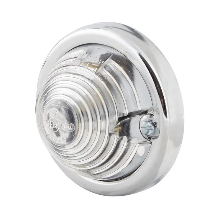 Marķieris 5W, apaļš, 12/24V, caurspīdīgs, pieskrūvējams, 70mm, 2PF997022011 Hella