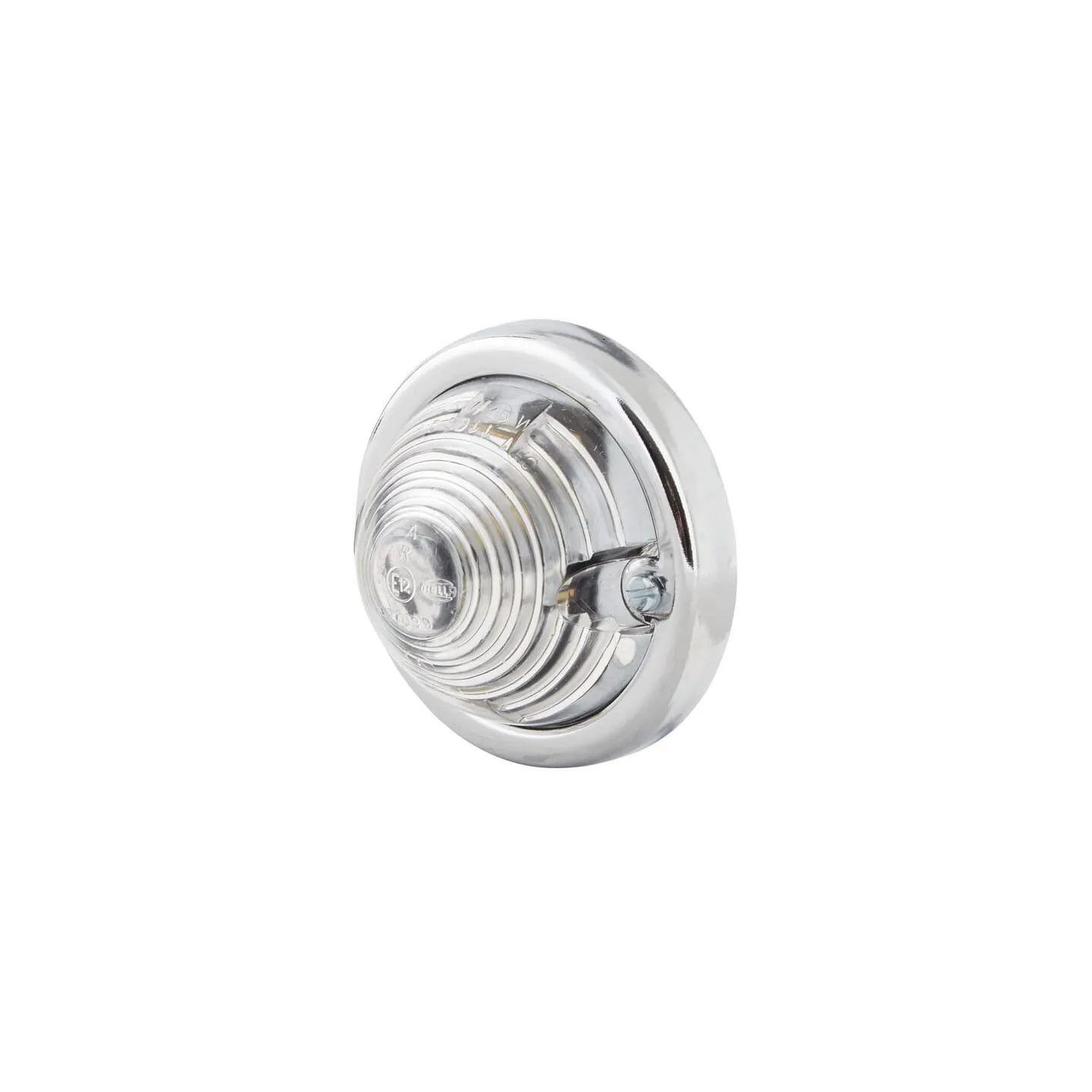 Marķieris 5W, apaļš, 12/24V, caurspīdīgs, pieskrūvējams, 70mm, 2PF997022011 Hella