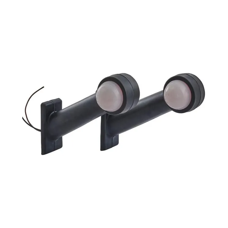 Marķieris 12V, sarkans/balts, pieskrūvēts, 2XS955232001 Hella