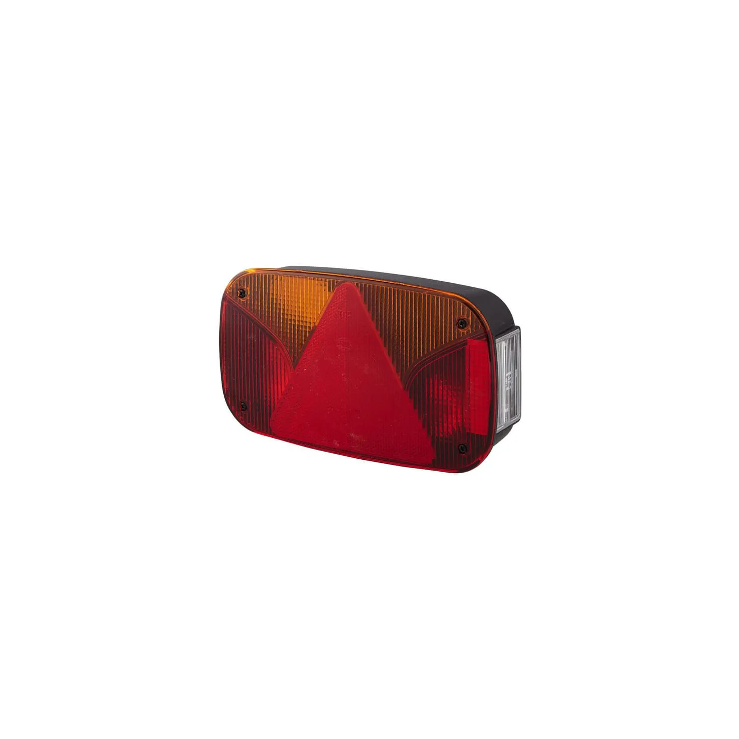 Rear light LH rectangular, 12V, red/amber, bolt on, 247x138mm,   2VB998232211 Hella