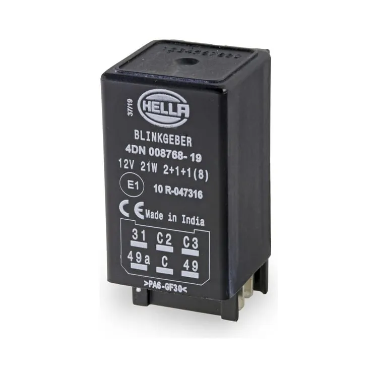 Flasher relay  4DN008768191 Hella 4DN006208037 4DN006208051 4DN008768041 4DN008768131 4DN008768141