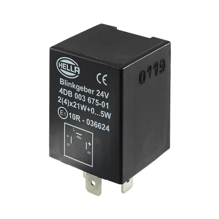 Zibspuldzes bloks 3 kontaktu 24V 4DB003675011 Hella