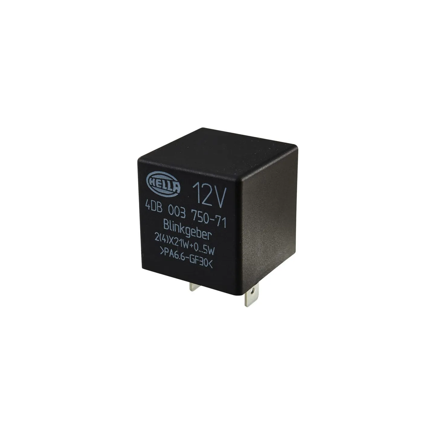 Zibspuldzes relejs 12V, 3 kontaktu 4DB003750711 Hella