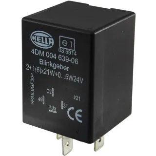 Zibspuldzes relejs 4DM004639061 Hella