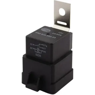 Relejs 12 V 5 kontakts 20/30A 4RD933332031 Hella