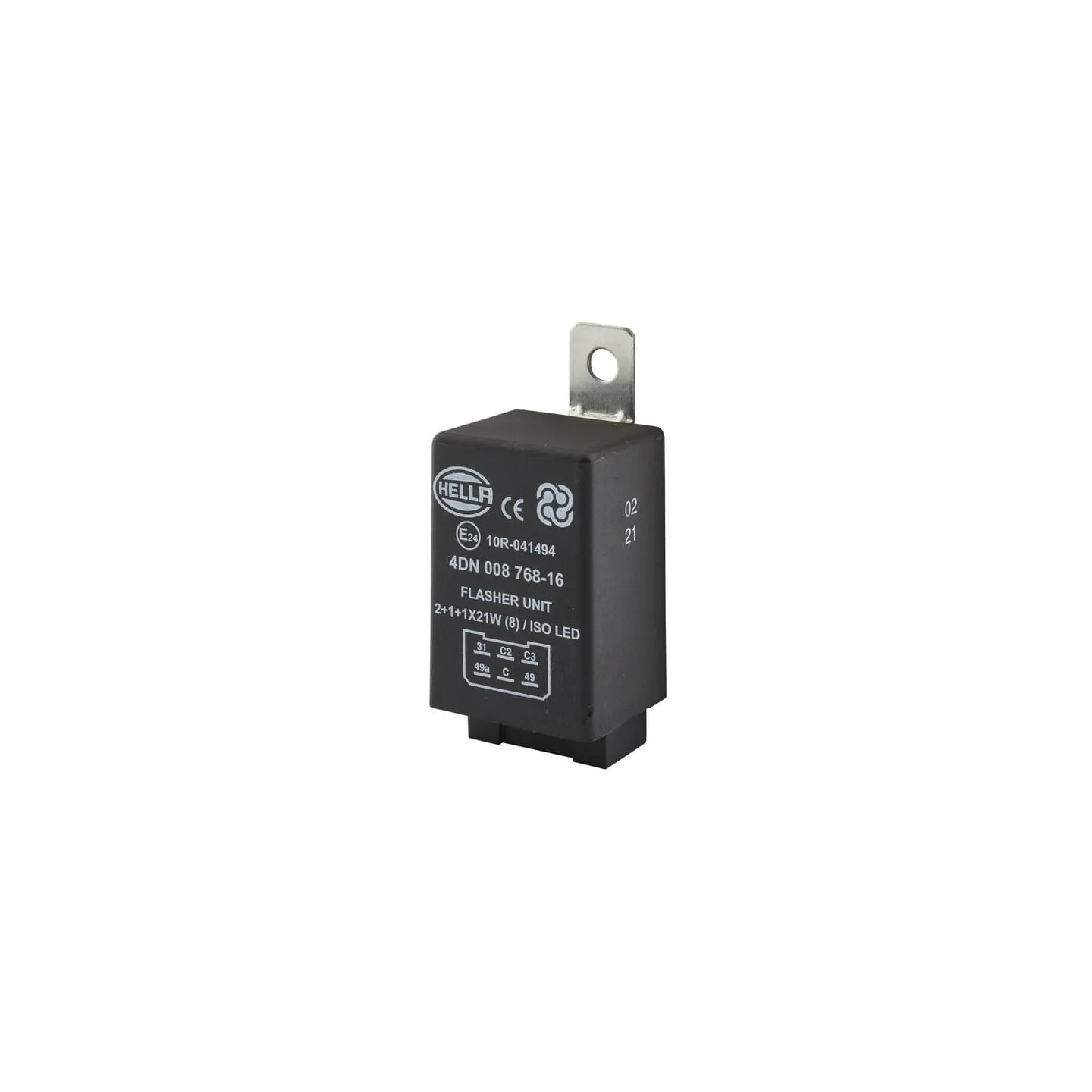 Flasher relay LED 6 polig 12V  4DN008768167 Hella