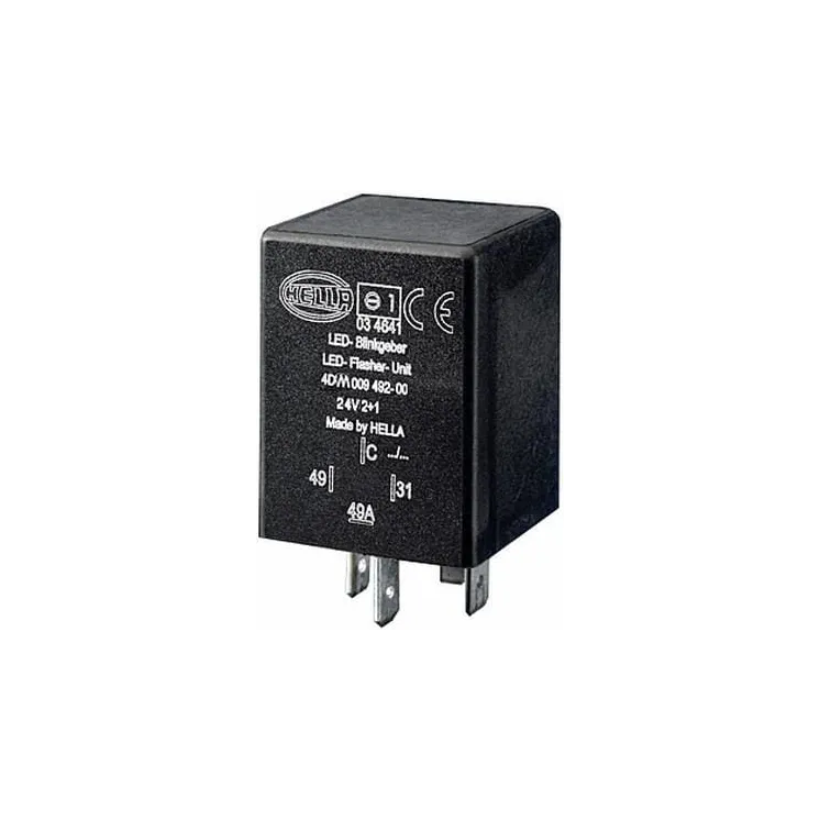 Flasher relay LED 4 polig 24V  4DM009492001 Hella