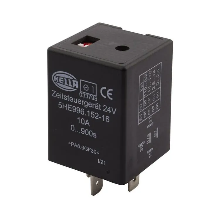 Timing relay 24V   5HE996152161 Hella 5HE996152051