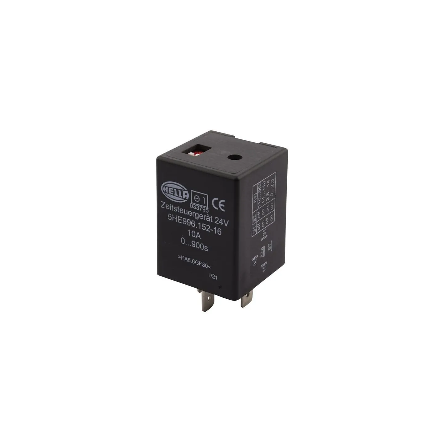Timing relay 24V   5HE996152161 Hella 5HE996152051