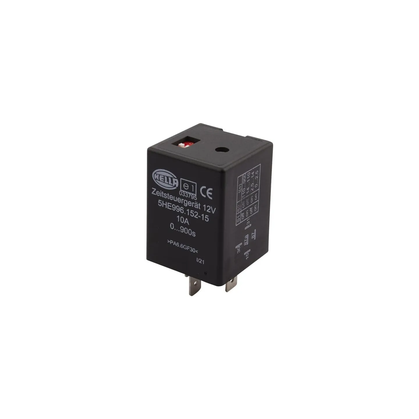 Laika relejs 12V 5HE996152151 Hella 5HE996152041