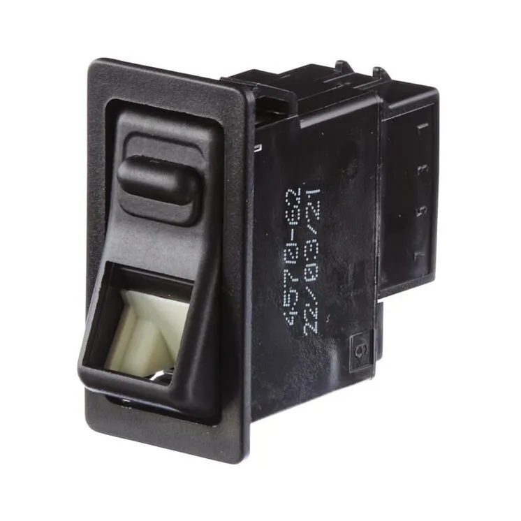 Rocker switch, I-0, 4-pin, with comfort function/safety switch  6EH004570621 Hella