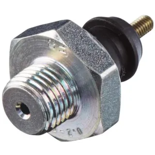 Eļļas spiediena slēdzis, 12V, 1/4in, 1-pin, parasti aizvērts kontakts 6ZL003259421 Hella