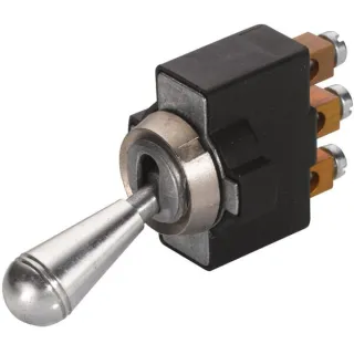 Svirslēdzis, S28, 3 kontaktu, 12,5 mm, hroms 6FG002312001 Hella