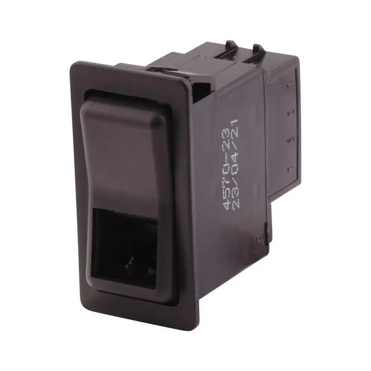 Rocker switch, (I)-0-(-II), 6-pin, without comfort function  6GM004570231 Hella