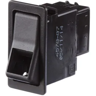 Rocker switch, (I)-0 4-pin, without comfort function  6GM004570071 Hella